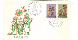 LUXEMBOURG / FDC 1971 CARITAS - Gebruikt