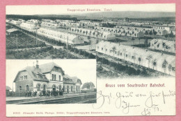 Belgique - SOURBRODT - Gruss Vom Sourbrodter Bahnhof - Gare - Truppenlager ELSENBORN - Other & Unclassified