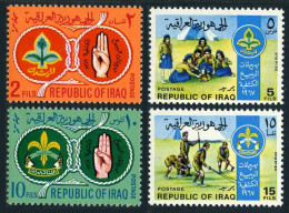 Iraq 457-460, MNH. Michel 514-517. Iraqi Boy, Girl Scouts Movement, 1967. - Iraq
