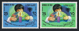 Iraq 928-929, MNH. Michel 1008-1009. Year Of Child. IYC-1979. Globe, Candle. - Iraq