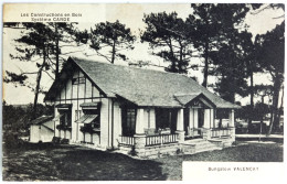 CPA Carte Postale / Ephemera / Publicité / Les Constructions En Bois Système CARDE - Bungalow Valençay. - Altri & Non Classificati