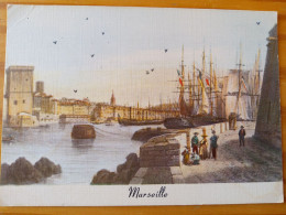 13 - MARSEILLE - Vue Du Port Prise Du Goulet Au 19e Siècle - Zonder Classificatie