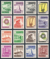 Iraq 317-332, MNH. Mi 351-366. 1963. Gufas On Tigris, Spiral Tower, Ram's Head, - Iraq