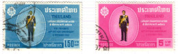 T+ Thailand 1963 Mi 435-36 Geburtstag - Tailandia