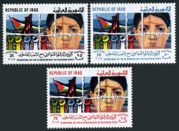 Iraq 948-950,MNH.Michel 1028-1030. Palestinian Day.1979 - Irak