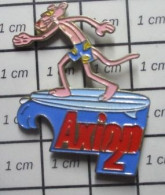1818B Pin's Pins / Beau Et Rare / JEUX OLYMPIQUES / BARCELONA 1992 SURF PANTHERE ROSE LESSIVE AXION 2 - Jeux Olympiques
