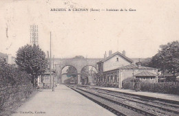 Arcueil & Cachan - La Gare : Vue Intérieure - Arcueil