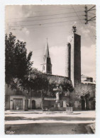 Carte Postale Moderne - 15 Cm X 10 Cm - Circulé - Dép. 34 - SAINT ANDRE De SANGONIS - Place  De La Mairie, église, Tour - Other & Unclassified
