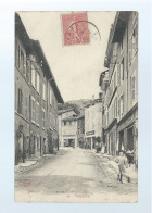 CPA - 38 - Voreppe - (une Rue Du Centre) - Animée - Circulée En 1905 - Voreppe