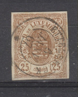 Yvert 8 Oblitéré ETTELBRUCK Signé FSPL Superbe - 1859-1880 Armarios