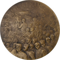 France, Médaille, Pour La France, 1918, Bronze, Legastelois, TTB+ - Autres & Non Classés