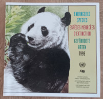 Nations Unies - Livret ESPECES MENACEES D'EXTINCTION - 1995 - Emissioni Congiunte New York/Ginevra/Vienna