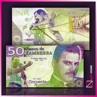 Frank Medina 50 Numismas Kamberra Freddie Mercury Banknote Private Fantasy Test - Tanzania