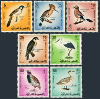 Iraq 463-469, MNH. Mi 520-526. Birds 1968. Leucotis, Upupa Epops,Falcon,Ciconia, - Irak