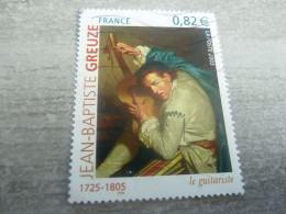 Jean-Baptiste Greuze (1725-1805) - Le Guitariste - 0.82 € - Yt 3835 - Multicolore - Oblitéré - Année 2005 - - Usados