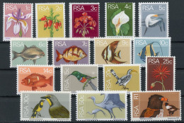 Südafrika 447-462 Postfrisch Tiere Und Pflanzen #HB104 - Bophuthatswana