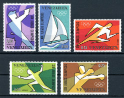 Venezuela 1747-1751 Postfrisch Olympia 1968 Mexiko #ID016 - Sonstige & Ohne Zuordnung