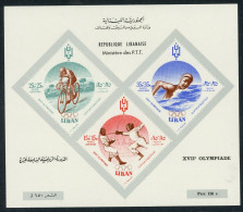 Libanon Block 24 Postfrisch Olympia 1960 Rom #JS037 - Libano