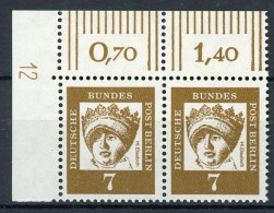 Berlin Waag. Paar 200 DZ Postfrisch #HU548 - Unused Stamps