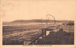 BARNEVILLE (Manche) - Vue Générale De La Plage - Voyagé 1935 (2 Scans) Panier, 64 Rue De Besançon à Dole Jura - Barneville