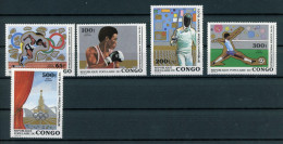 Kongo 707-11 Postfrisch Olympia 1980 #HL245 - Autres & Non Classés