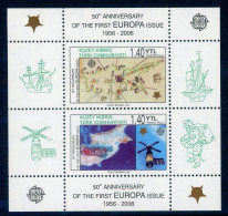 Türk. Zypern Block 24 A Postfrisch 50 J. Europamarken #IN717 - Usados