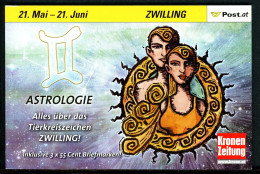 Österreich Astrologie Markenheft "Zwilling" Postfrisch #IN216 - Other & Unclassified