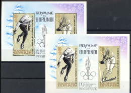 Burundi Bl 3 A+B Postfrisch Olympia 1964 #ID246 - Andere & Zonder Classificatie