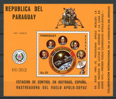 Paraguay Block 272 Postfrisch Apollo - Sojus #GE779 - Paraguay
