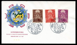 Luxemburg 572-574 CEPT Ersttagesbrief/FDC #HO694 - Other & Unclassified