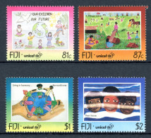 Fidschi 781-84 Postfrisch Unicef #HD083 - Cook