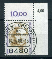 Berlin 806 KBWZ Gestempelt Weiden, Originalgummi #HK473 - Used Stamps