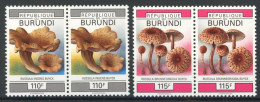 Burundi Paare 1778-1779 Postfrisch Pilze #JQ929 - Autres & Non Classés