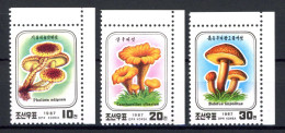 Korea 2798-2800 Postfrisch Pilze #JR824 - Corée (...-1945)