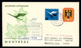 Bund 207 U. A. Auf Luftpost Mischfrankatur #HE127 - Altri & Non Classificati