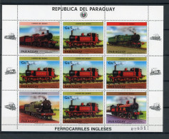 Paraguay KB 3785 Postfrisch Eisenbahn #IJ069 - Paraguay