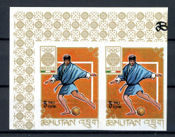 Bhutan Waag. Paar 240 B Olympiade Mexiko 1968 #JS055 - Bhutan