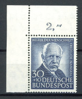 Bund 176 Postfrisch Eckrand Oben Links #HO541 - Altri & Non Classificati