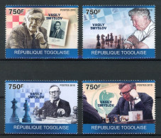 Togo 3534-3537 Postfrisch Schach #GI983 - Togo (1960-...)
