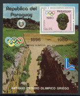 Paraguay Block 359 Postfrisch Olympia 1980 Lake Placid / Moskau #JR921 - Paraguay