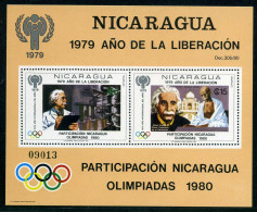 Nicaragua Block 113 Postfrisch Olymphilex 1980 #HO661 - Nicaragua