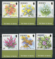 Jersey 1105-1110 Postfrisch Blumen #IF405 - Jersey