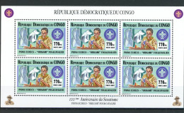 Kongo 1939 Postfrisch Als Kleinbogen, Schach #GB176 - Andere & Zonder Classificatie