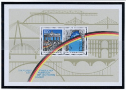 Bund Block 22 I Postfrisch Plattenfehler #KB492 - Errors & Oddities