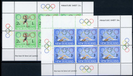 Neuseeland KB 487-488 Postfrisch Olympiade #ID091 - Otros & Sin Clasificación