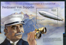 Zentralafrikanische Republik Block 1027 Postfrisch Zeppelin #GO597 - Centrafricaine (République)