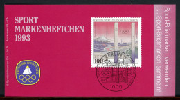 Bund Sportmarkenheftchen 1993 Mit 1652 Postfrisch #HO877 - Other & Unclassified