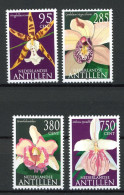 Niederl. Antillen 1155-1158 Postfrisch Orchideen, Blumen #HU190 - Anguilla (1968-...)