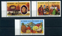 St. Vincent 909-14 Postfrisch Kolumbus #IA094 - St.-Vincent En De Grenadines