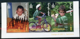 Mongolei 3333-3335 Postfrisch Schach #GI715 - Mongolië